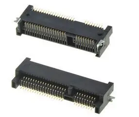 

10pcs/lot 52Pin Mini Pcie connecter 5.2H can through Reflow soldering Provide a package library in the stock