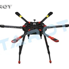 F11283 Таро Дрон X6 полностью углеродный гекса комплект с выдвижным шасси TL6X001