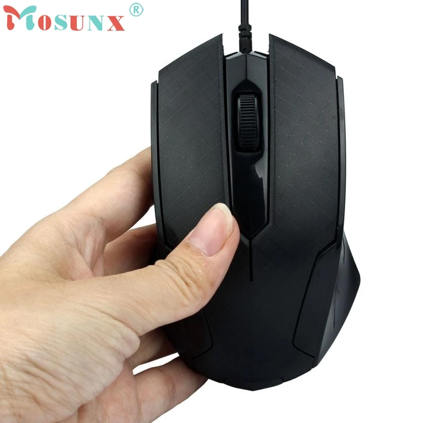 

Best Binmer 1200DPI USB Wired Optical Gaming Mice Mouse For PC Laptop Fast Shipping Nice Color