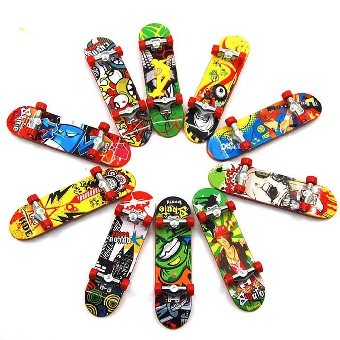 Без рукавов для детей, мини-форма скейтборда ручной пальчиковые игрушки