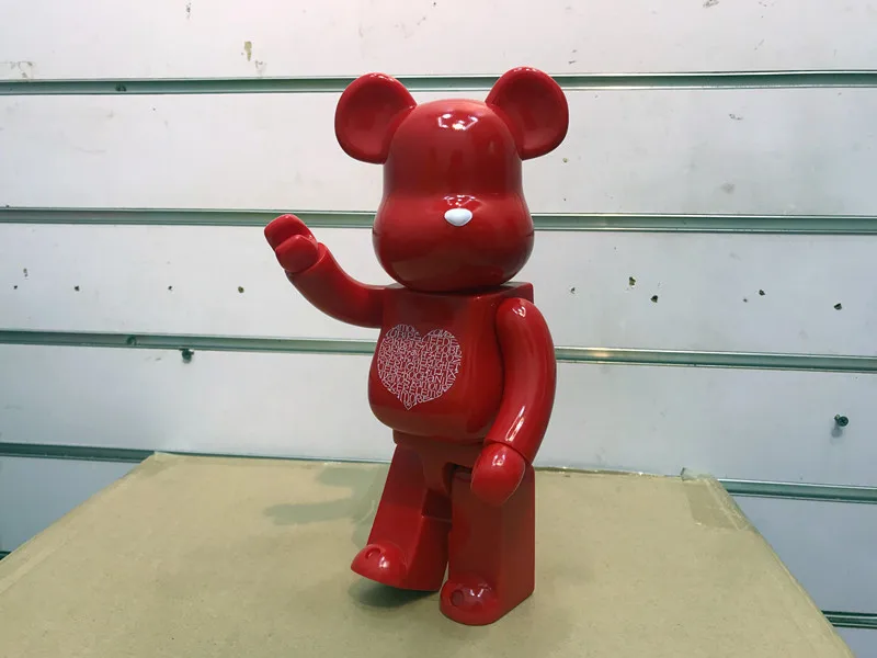 11 дюймов Bearbrick 400% Be@ rBrick Радужный Медведь ПВХ фигурка игрушки для детей