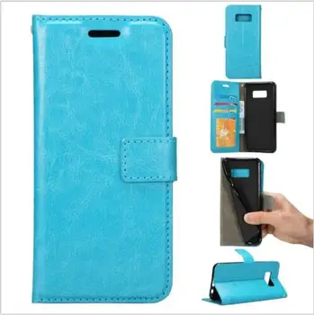 

Wallet Leather TPU Crazy Horse Case Pouch For iphone 7 i7 6 6S Plus 5S SE Huawei P10 P9 P8 Lite LG G6 Kickstand Cover 100PCS