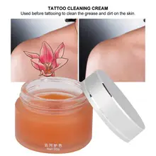 Профессиональный Крем для чистки татуировок гель брови, подводка, губы очищающее средство для татуировки Крем для фиксации цвета v