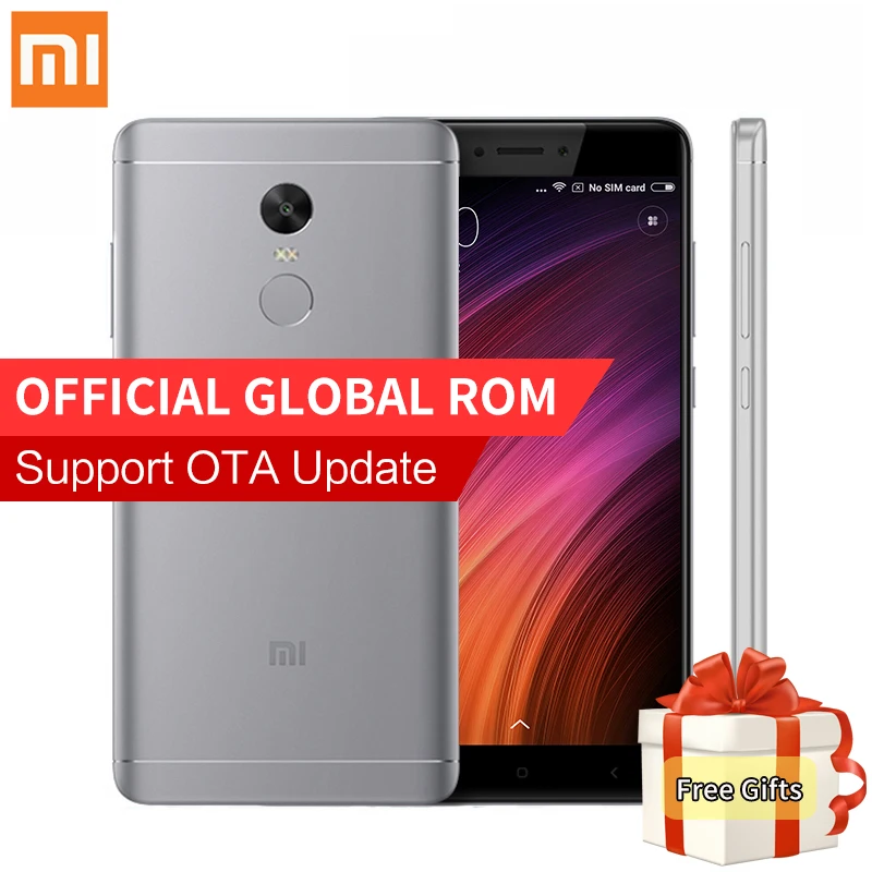 Цена за Оригинал xiaomi redmi note 4x мобильный телефон 3 ГБ ram 32 ГБ rom snapdragon 625 octa ядро 5.5 "FHD 13MP Камера Отпечатков Пальцев ID MIUI8.1 Цена за Оригинал xiaomi redmi note 4x мобильный телефон 3 ГБ ram 32 ГБ rom snapdragon 625 octa ядро 5.5 "FHD 13MP Камера Отпечатков Пальцев ID MIUI8.1