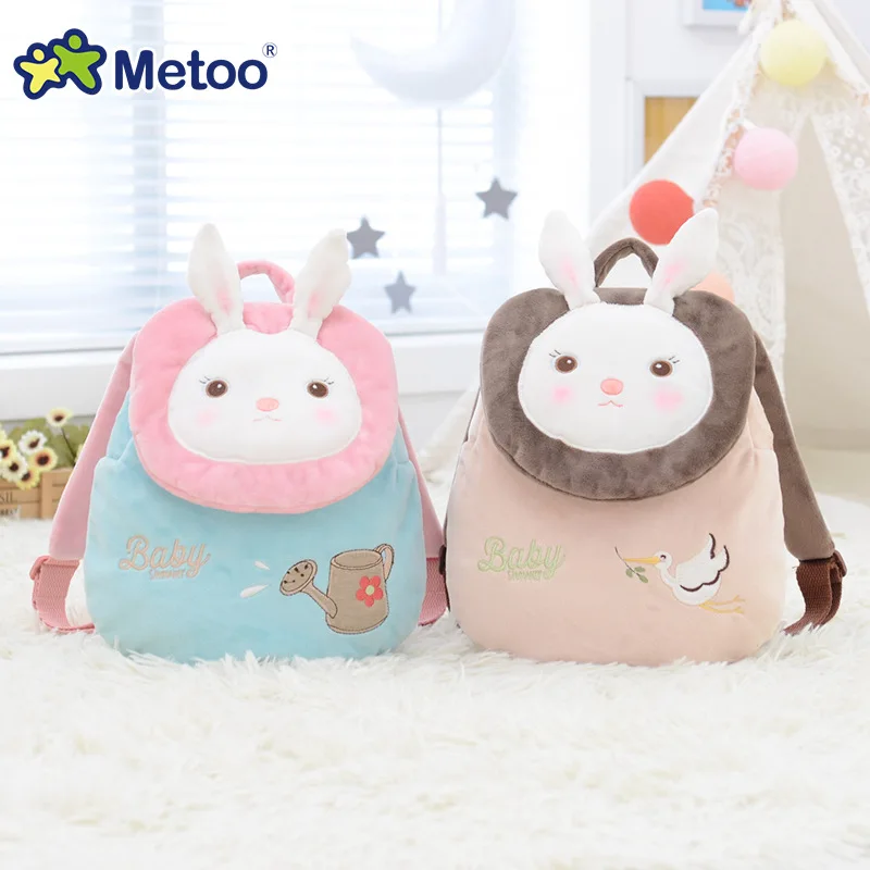 Orignal Metoo rabbit bunny backpack cute little backpack kindergarten school bag animal model