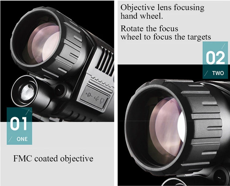 Alcance com Câmera Monocular de Visão 5x40 de Longo Âmbito Noturna Infravermelha Digital Infravermelho Caça Telescópio Embutida 9 High Quality Ferramenta
