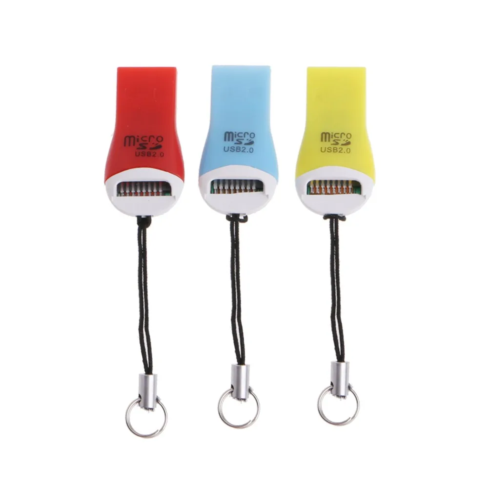 Mini Whistle Style USB 2 0 Micro SD SDHC SDXC T Flash адаптер для чтения карт памяти легко носить с собой