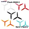 4pcs/2pairs Gemfan Flash 6042 6 Inch 3-Blade PC CW CCW Propeller for RC Models Multicopter Frame ESC Spare Part Accessories ► Photo 1/6