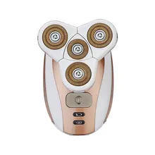 Беспроводная Бритва с usb-зарядкой, пять плавающих эпиляторов для бритья, быстрая стирка волос, бритва для мытья волос