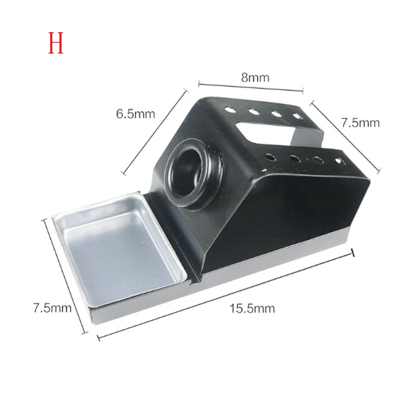 Портативный Электрический паяльник подставка держатель металлический железный каркас многофункциональная Оловянная проволочная рама
