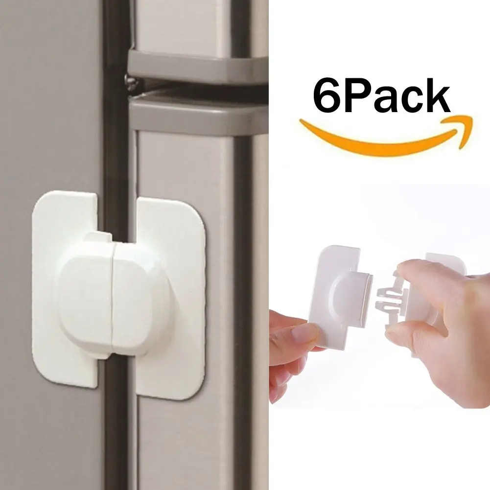 Children Safety Locks for Refrigerator Door Baby Toddler Proof Drawers