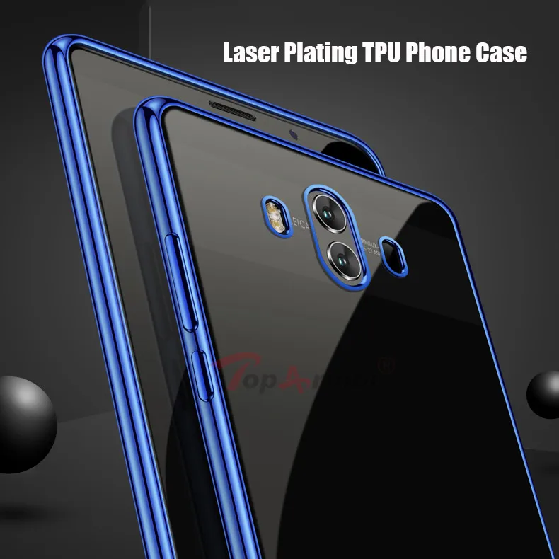 Для Huawei Mate 10 10Pro Nova2 Clear Nova 2Plus чехол покрытие прозрачный мягкий TPU для Enjoy7/Y6 Pro 2017