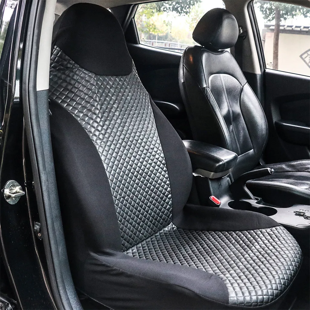 Чехлы для автомобильных сидений, полное покрытие для автомобильных сидений, универсальные аксессуары для интерьера, протектор, цвет серый, автостайлинг