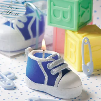 

Creative Scented Birthday Weddings Candles Shoes Love Flameless Candles Cake For Children Gifts Birthday Decoration Centerpieces