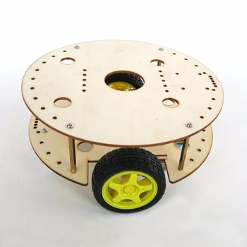 

JMT DIY Chassis for R3W4 Robot Remote Control Car Upgraded Frame Creative Puzzle Model Self-made RC Spare Parts Accessory