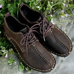 Careaymade Новый stwind Конская кожа с пряжкой Повседневная обувь в стиле mori girl красивые
