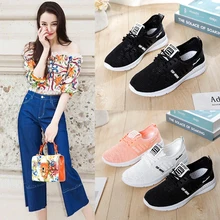 Liren 2019 Summer Fashion Casual Comfortable Women Fashion Sneakers Breathable Luxury Shoes Women Designers Casual Shoes europe rising fashion designers