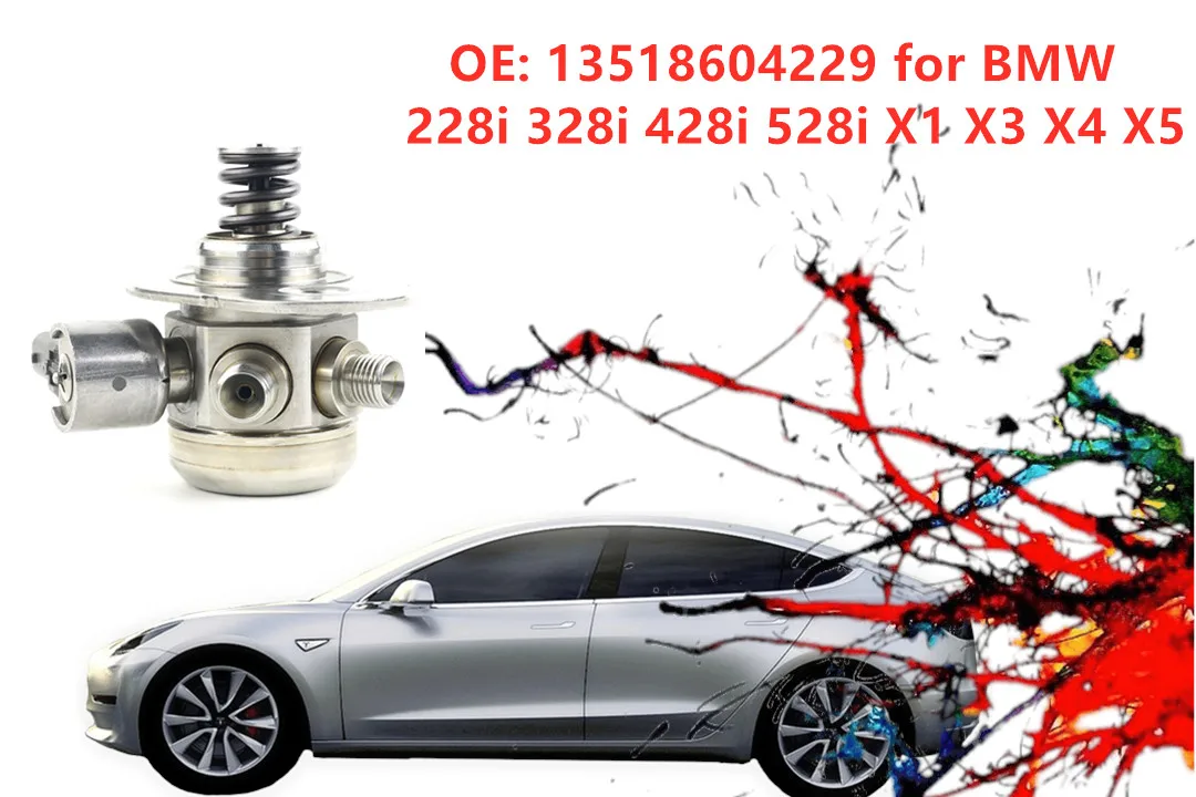 OE:13518604229 High Pressure Fuel Pump For BMW 228i 328i 428i 528i X1 X3 X4 X5 Metal Auto Replacement Parts Fuel Supply System OE:13518604229 High Pressure Fuel Pump For BMW 228i 328i 428i 528i X1 X3 X4 X5 Metal Auto Replacement Parts Fuel Supply System