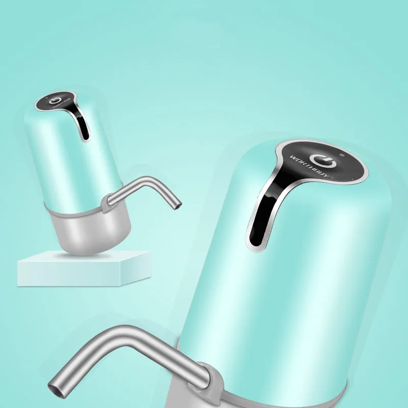 Бытовой автоматический дозатор воды в бутылках воды Ручной пресс для воды интеллектуальный портативный диспенсер для воды WD06
