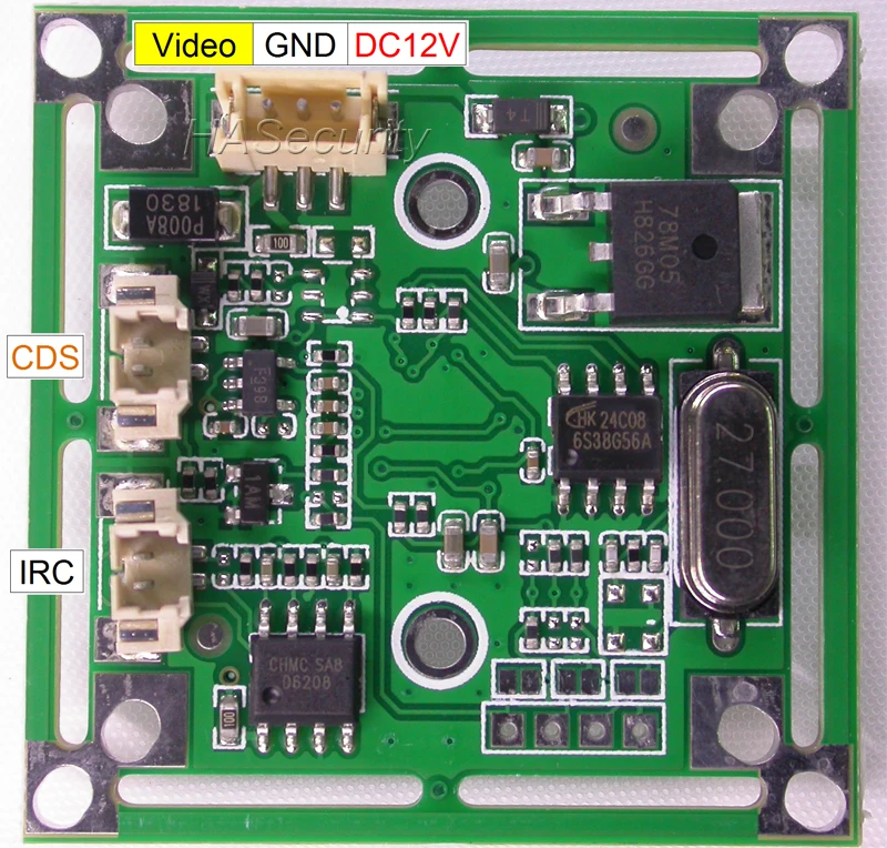 1/4.5 &quotPixelplus PC7090 CMOS фото камера CCTV с датчиком Модуль платы блока программного