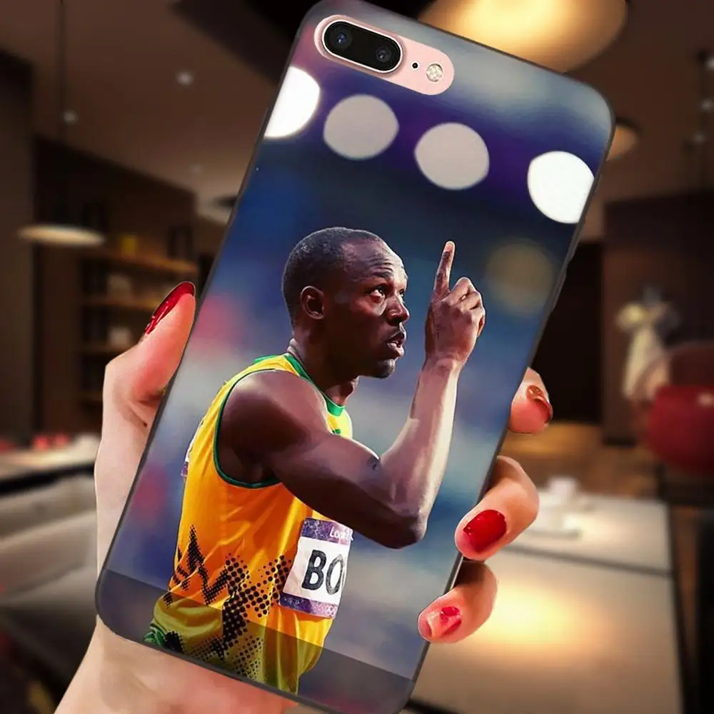 2019 звезды спорта Усэйн Болт для huawei Y3 Y5 II Y6 Y7 Y9 nova 2 плюс S 3i 4 Lite Plus Prime 2017 2018 мягкие