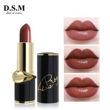 

D.S.M Sexy Lipstick New Trending Colors Moisturizing Makeup Lipsticks Waterproof Lipstain Red Cosmetics Makeup Lustre Lipstick
