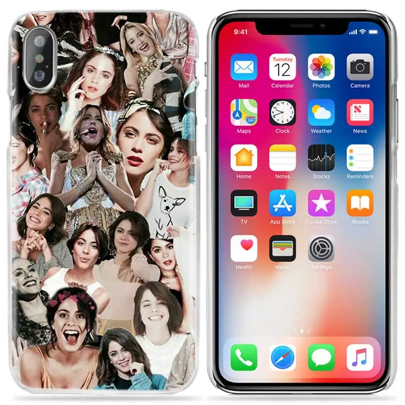 Чехол Martina Stoessel Violetta Girl для iPhone XS Max XR X 10 7S 8 6 6S Plus 5S SE 5 4S 4 5C Прозрачный жесткий чехол для телефона из поликарбоната