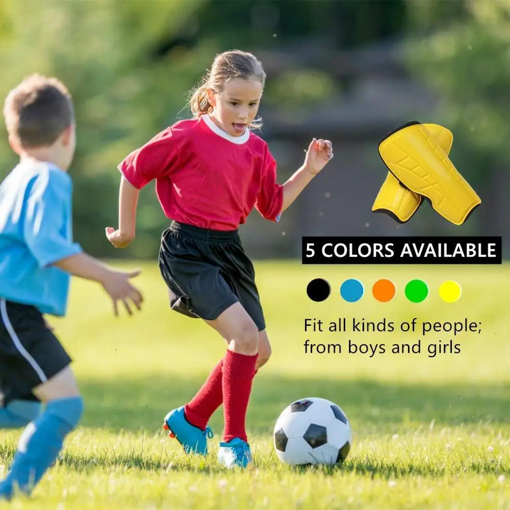 Youth Soccer защитные щитки для голени детские дышащие приспособления оборудование