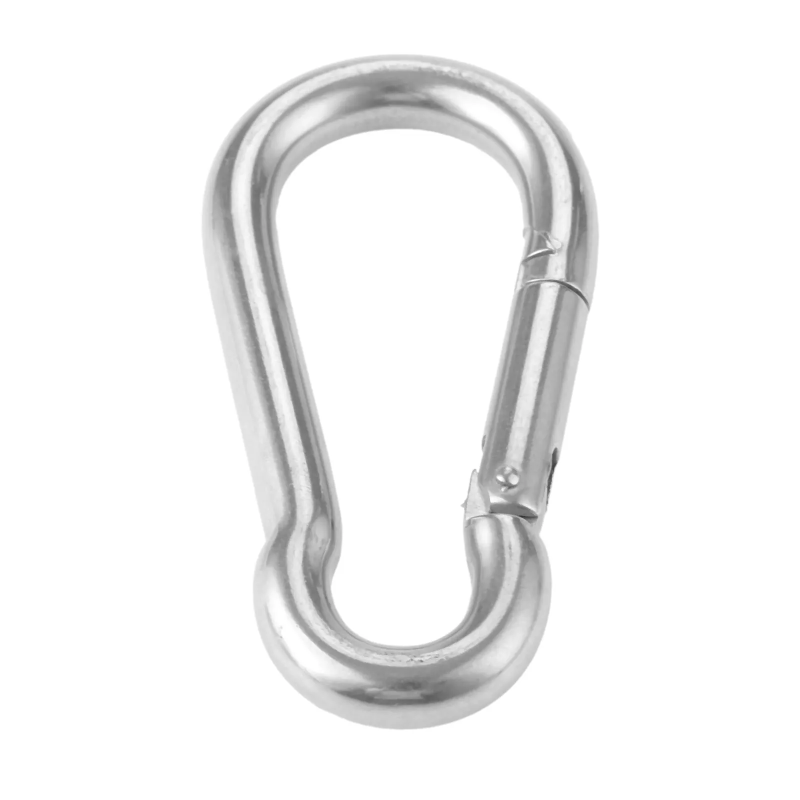 1 Pc Heavy Duty Marine Grade Stainless Steel 316 Carabiner Spring Snap Hook Loop Clip Keychain M4 M5 M6 M8 M10 M12 Boats Diving