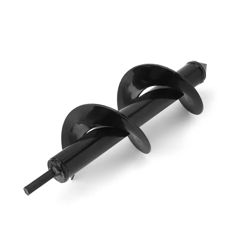 Garden Auger Spiral Drill Bit Flower Planter Bulb Shaft Drill Auger Yard Gardening Bedding Planting Hole Digger Tool Garden Auger Spiral Drill Bit Flower Planter Bulb Shaft Drill Auger Yard Gardening Bedding Planting Hole Digger Tool