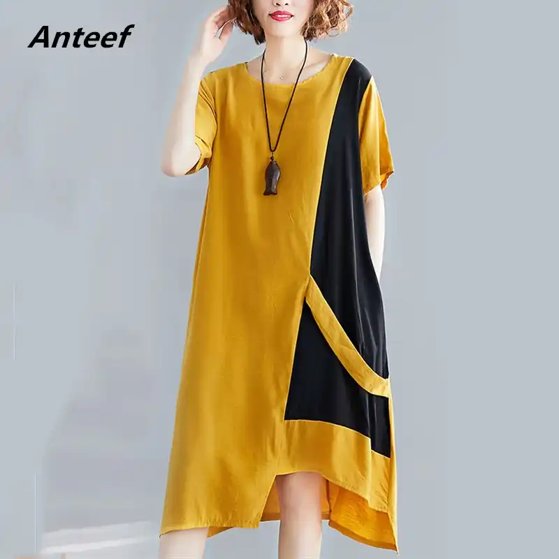 plus size cotton sun dresses