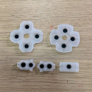 

100pcs/lot made in china for ps4 5.0 050 055 gamepad controller button rubber set