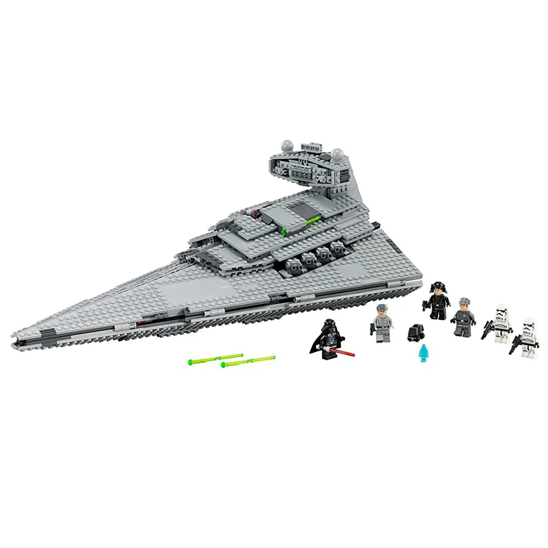 

LEPIN 05062 1391pcs Star Series The Super Star Fighting Destroyer Building Block set Brick Toy For children Gift 75055