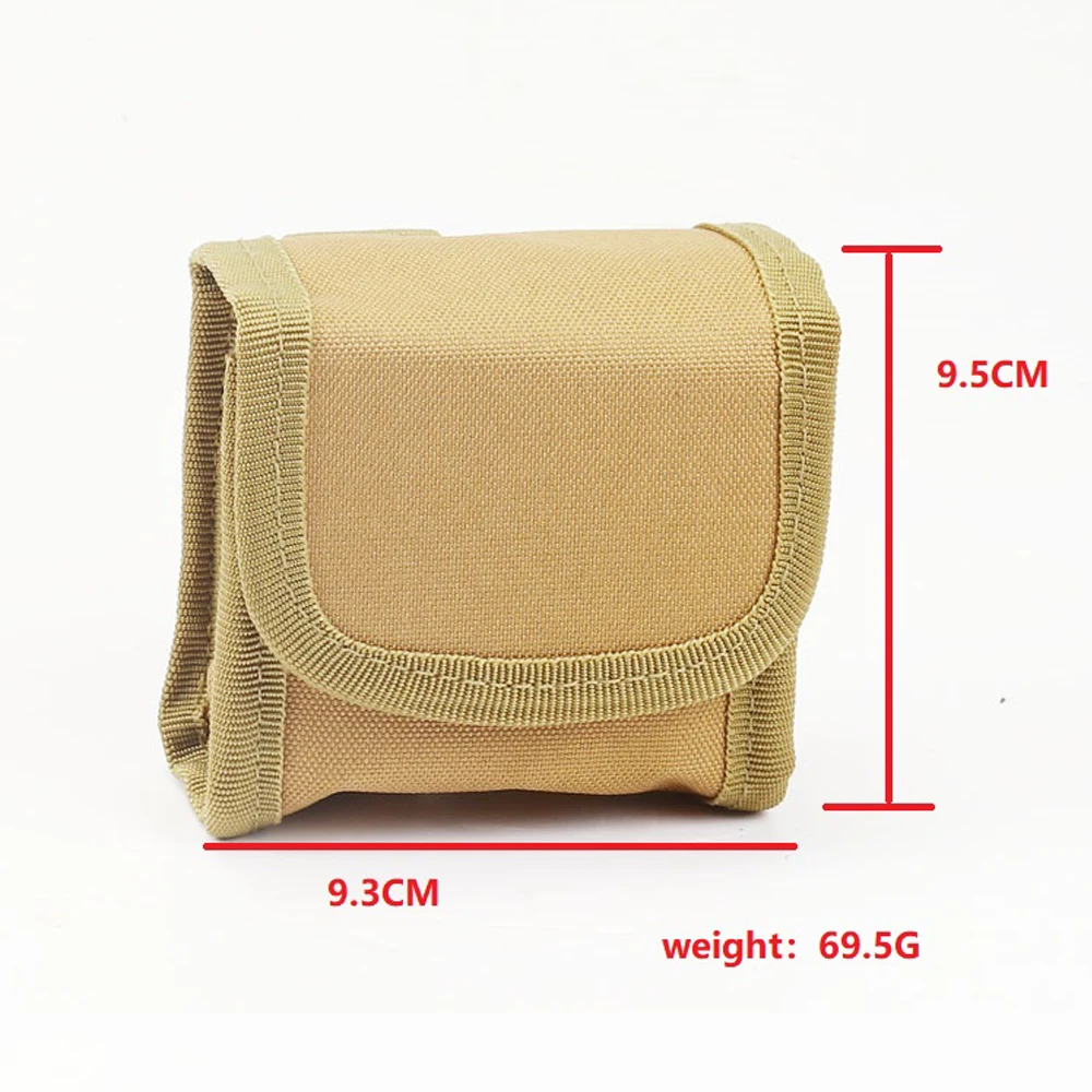 Tactical Molle Pouch 6 Round Shot gun Shotshell Reload Holder Mag Bag 12 Gauge/20G Magazine Pouch Ammo Round Cartridge Holder