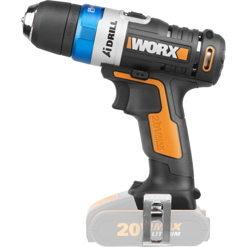 Дрель-шуруповерт аккумуляторная WORX AiDrill WX178.9 20В без АКБ и ЗУ