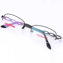 Ультралегкая оправа для очков металлические полуоправы очки с металлической оправой для близорукости
