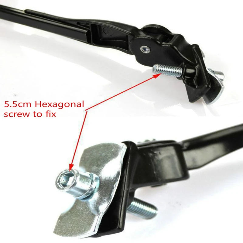 Bike Stands Kickstand Aluminum Alloy Adjustable Parking Racks Mountain Bicycle Side Support Cycling Part for 20 24 26MTB 19-0020
