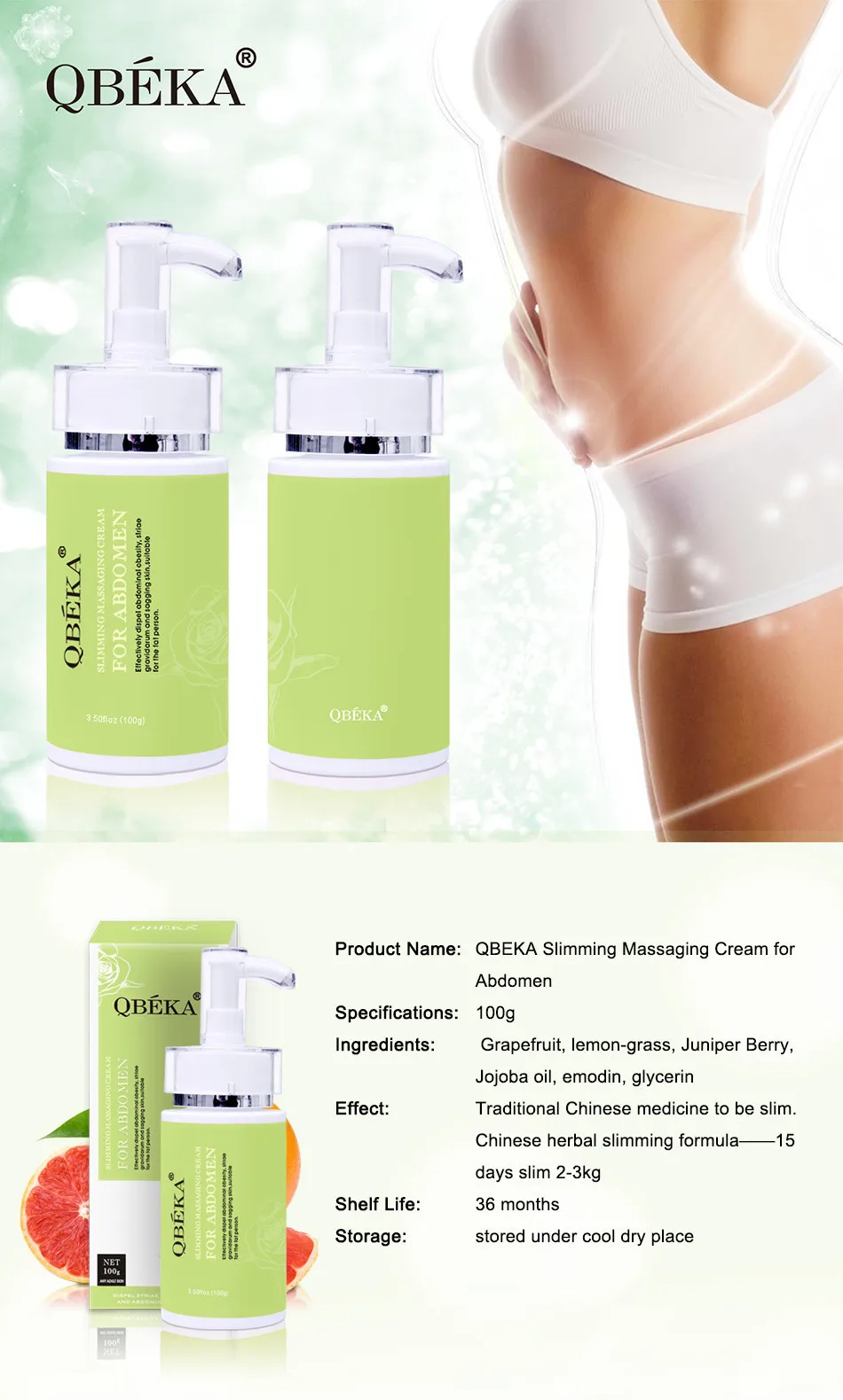 Crema efectiva para eliminar grasa abdominal