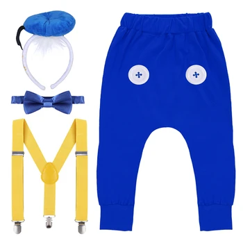 

Cute Newborn Baby Boy Clothes Haren Long Pants Suspenders Baby Girl Clothes 1st Birthday Cake Smash Outfit 4pcs Set Baby Clothes