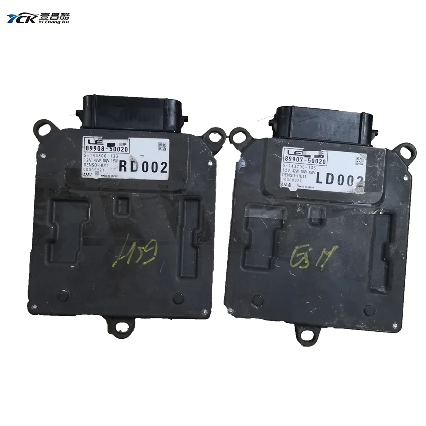  1X YCK Original 89908-50020 Headlight LED Driver Module Headlamp computer control unit USED 5143700
