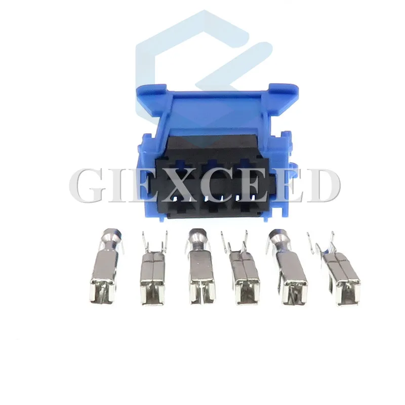 2 Sets 6 Pin 98172 1004 Automotive Air Conditioner Cable Socket Speed