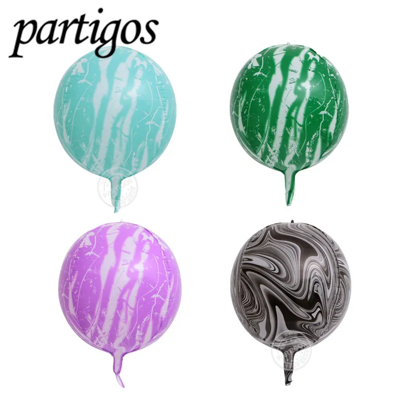 

20pcs 22inch 4D foil balloons candy color balloons wedding decoration birthday deco party supplies Helium globals high quality