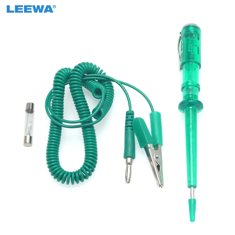 

LEEWA 6-24V Auto Electrical Tester Car Light Voltage Measuring Pen For Auto Vehicle Gauge Testing Tool #CA5989