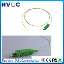 50 шт./лот, SM, G657A1, Simplex, 0,9 мм, 1,5 м, ПВХ куртка, белый цвет кабель, SC/APC Волоконно-оптический кабель