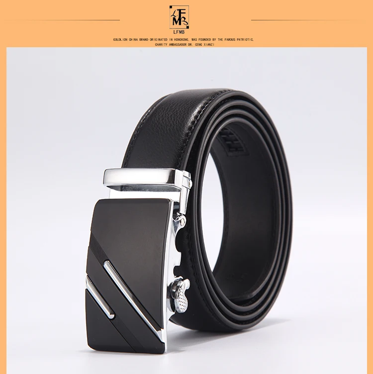 leather belt men male genuine leather strap designer belts men high quality genuine leather automatic buckle ceinture homme2