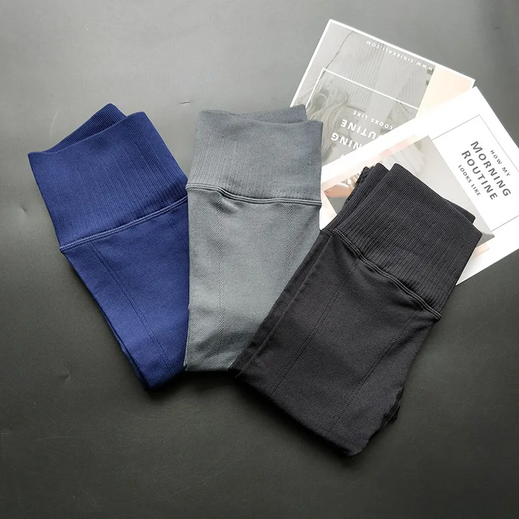 Imlario leggings de compressão sem costura, ginástica,