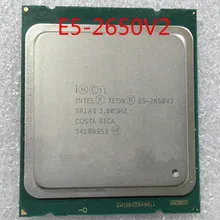 E5-2650V2 процессор Intel Xeon E5-2650 V2 8 ядер 2,6 GHZ 20MB 8GT/S QPI SPEED LGA-2011 22NM 95W