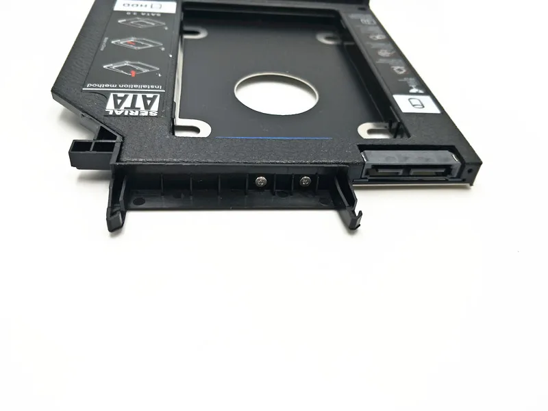 DY-tech 2nd SATA Hard Drive HDD SSD Caddy Adapter for Lenovo IdeaPad Y510 Y510P Y510PT 