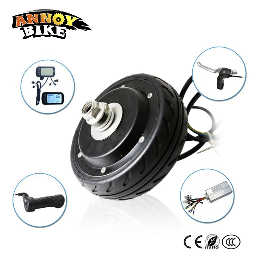 5 inch Electric hub motor brushless 24 36v 200w/250w wheel motor kit