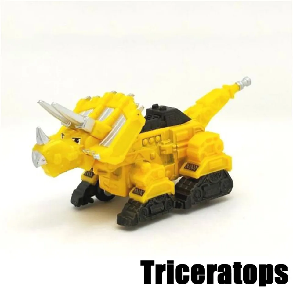 Игрушечный Грузовик Dinotrux, бульдозер, тонна, игрушки динозавров, модели динозавров, детский подарок, мини-игрушки для детей - Цвет: DT019